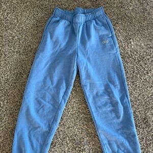 ALO Accolade Light Blue Track Joggers
